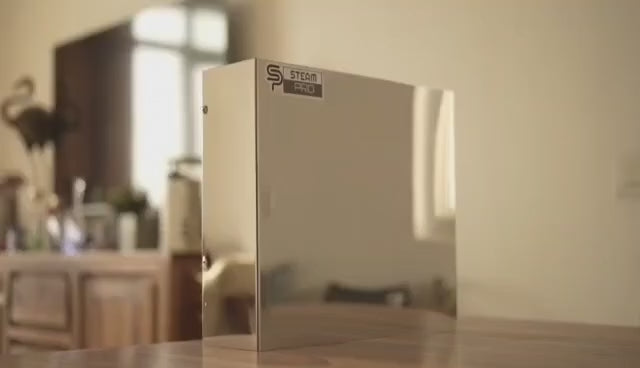 SteamPRO 4kW Steam Generator | Single Phase Steam Bath System for Home Bathroom India