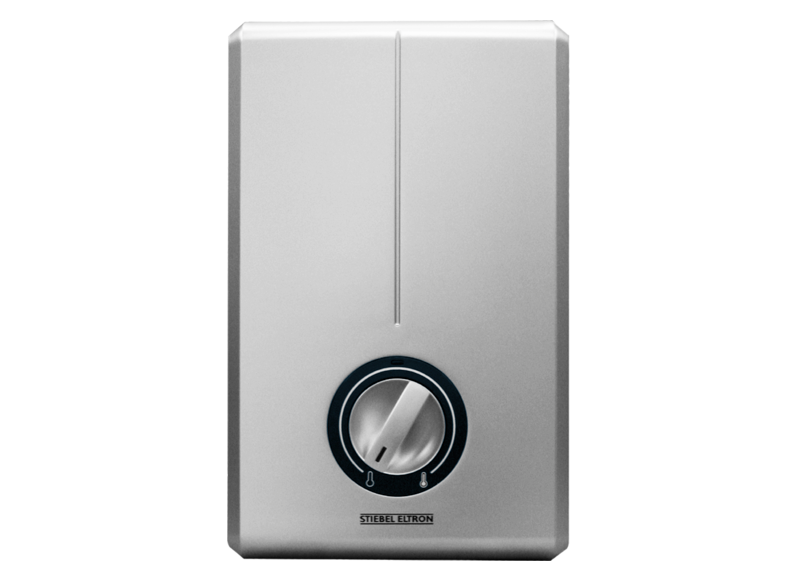 Stiebel Eltron DHC 6 XG tankless water heater, compact 6kW instant geyser for single bathroom use in India.
